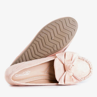 Dámske práškové mokasíny so sevillskou mašľou - Obuv