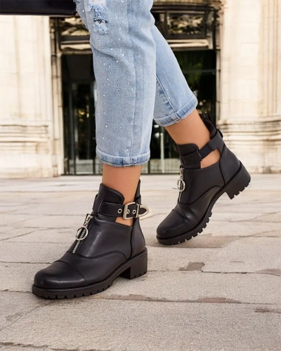 Royalfashion Dámske kotníkové topánky typu worker Komoves