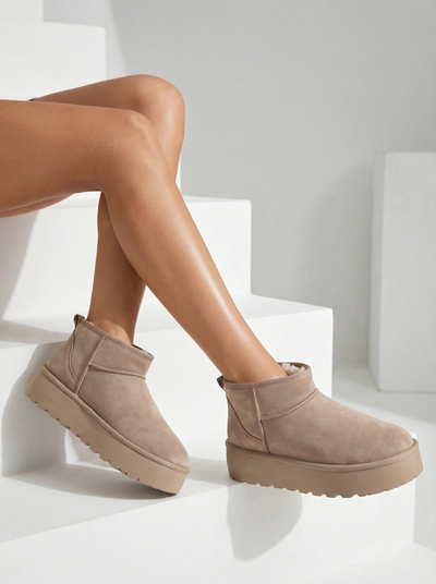 Royalfashion Dámske snehule na platforme a'la Dagodo