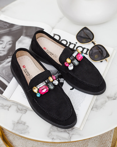 Royalfashion Dámske ažurové mokasíny Mettele