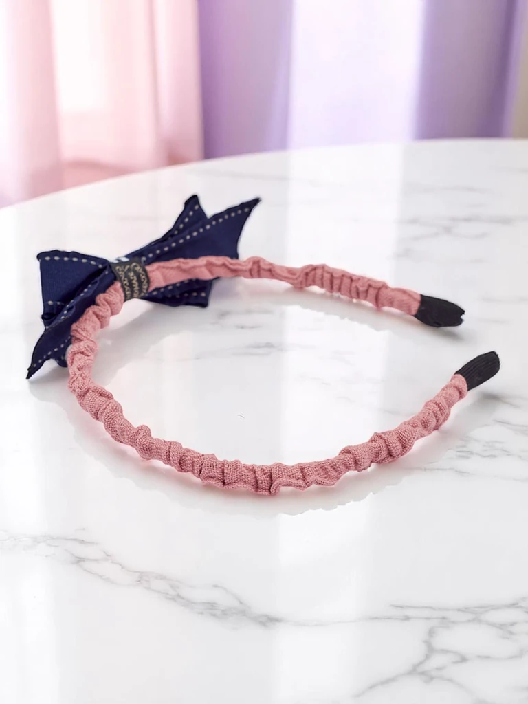 Royalfashion Detská čelenka s mašľou Sweet Bow