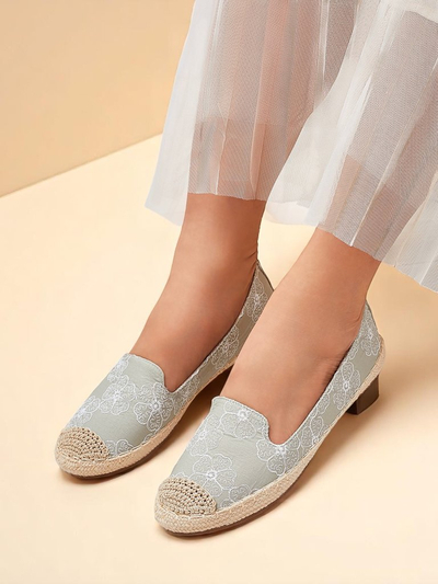 Royalfashion Dámske espadrilky BlossomSteps