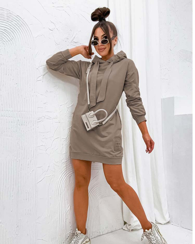 Royalfashion Dámske mini blúzkové šaty