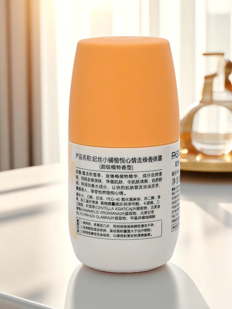 Ženski vlažilni dezodorant-antiperspirant v želu v kroglici