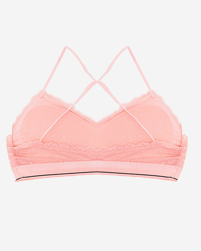 Dámska čipkovaná podprsenka Bralette - spodná bielizeň