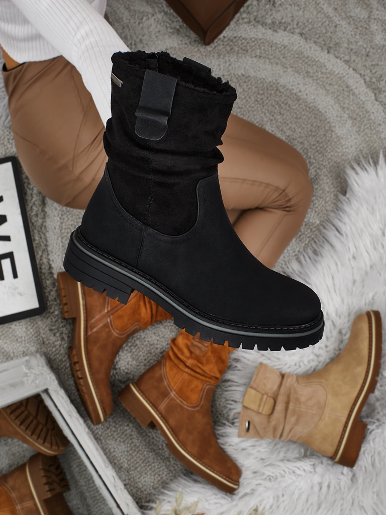 Visoki ženski gležnarji iz eko semiša Liora