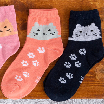 Detské farebné ponožky 5 / balenie - Ponožky