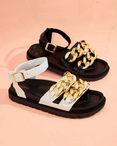 Royalfashion Dámske sandále Leo z ekokože