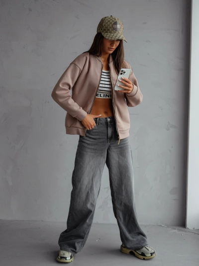 Royalfashion Zipsová bomber bunda