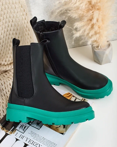 Royalfashion Eko kožené dámske čižmy Ereste