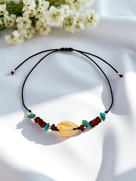 Dámsky náramok s mušľou z Oceánie Time