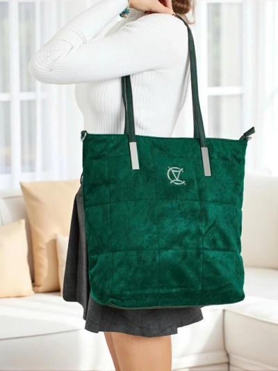 Ženska shopper torbica Caryenne iz eko semiša