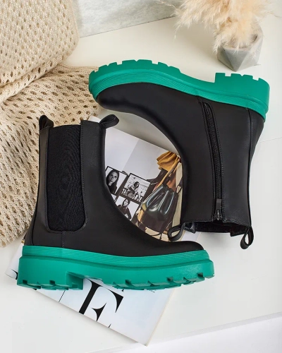 Royalfashion Eko kožené dámske čižmy Ereste