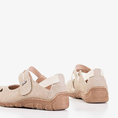 Hnedé dámske nízke topánky Perte - Obuv