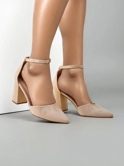 Royalfashion Dámske pumps z ecovlneného materiálu Caldeno