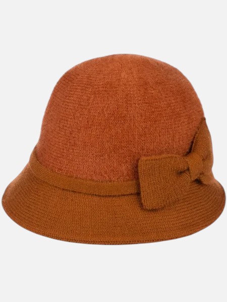 Ženski klobuk bowler z okrasjem Lady Rose