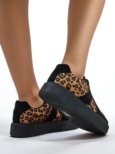Royalfashion Dámske športové tenisky s leopardím vzorom Big Cat
