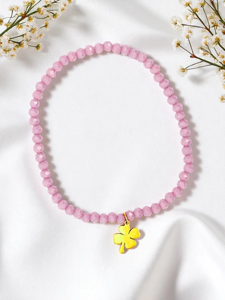 Royalfashion Dámsky náramok s príveskom ďateliny