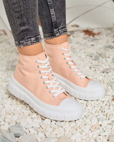 Royalfashion Powder Dámske vysoké tenisky Ates Sneakers