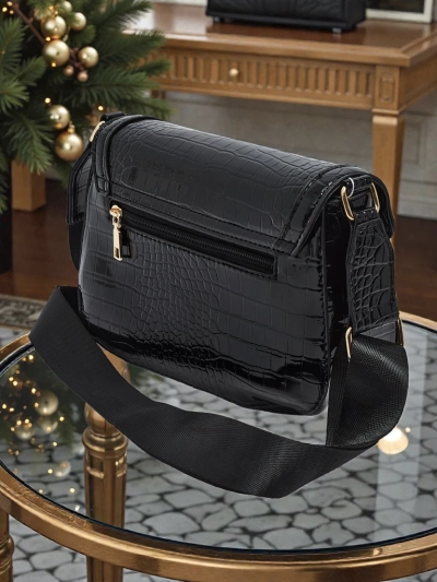 Lakirana Majhna ženska torbica iz eko usnja Lurenn