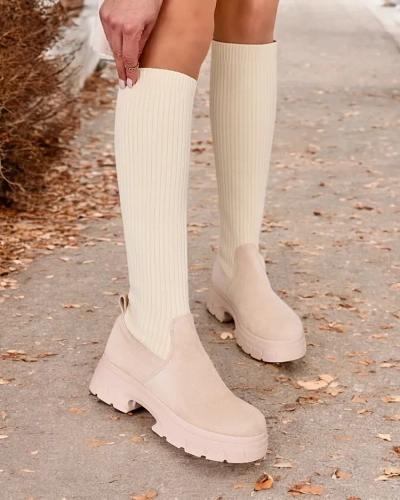 Royalfashion Dámske čižmy Umigg slip-on