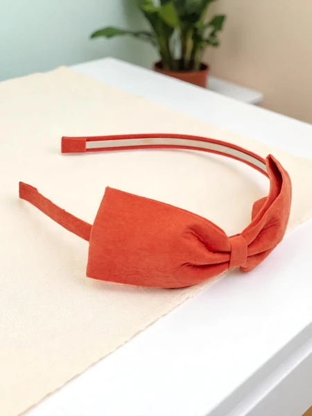 Royalfashion Čelenka s mašľou Lila