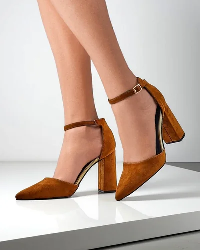 Royalfashion dámske topánky z eko semišu Calde