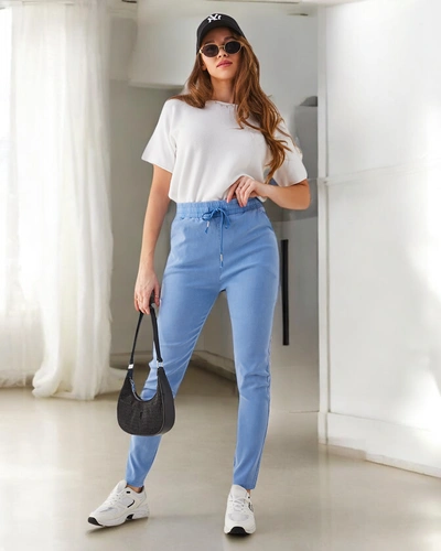 Royalfashion Bavlnené treggingy pre ženy