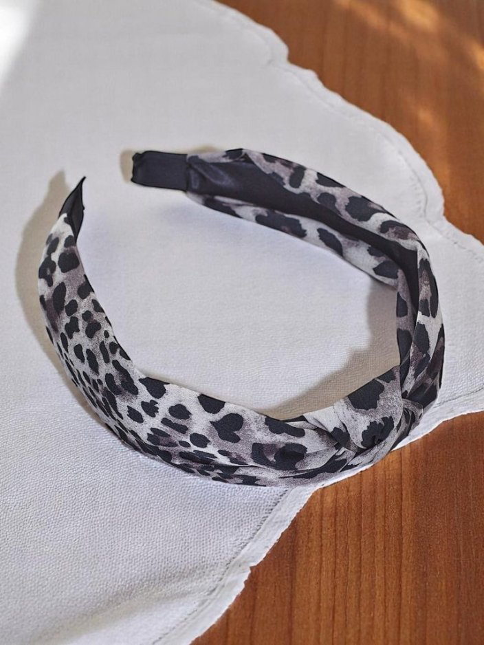 Royalfashion Čelenka na vlasy v leopardom štýle Lea