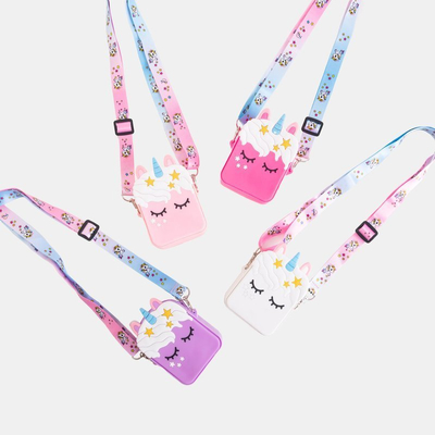 Biela taška Unicorn s jednorožcom - Kabelky