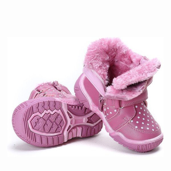 Dziewczęce różowe sportowe obuwie Erin - Obuwie