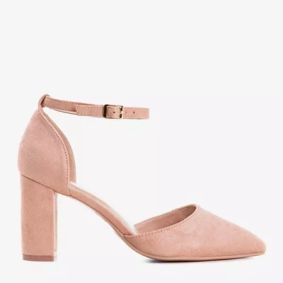 OUTLET Práškové lodičky na vyššom stĺpiku Edinburgh - Obuv