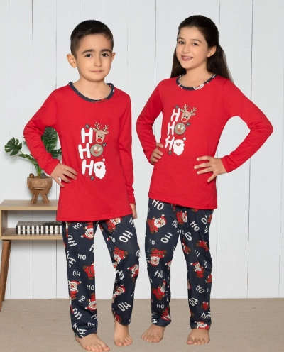 Royalfashion Vianočné detské pyžamo s potlačou