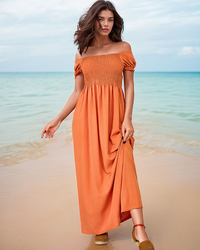 Royalfashion Dámske midi šaty a'la hiszpanka