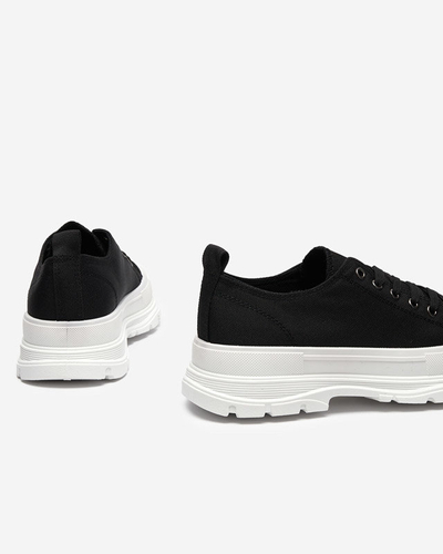 Čierne dámske športové tenisky Duami- Footwear