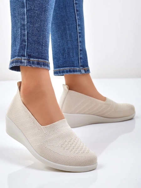 Royalfashion Dámske mokasíny na nízkej wedge Epoles