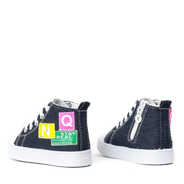 Dětské námořnické modré tenisky Diseey - Obuv