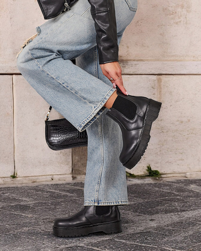 Royalfashion Dámske čižmy Movitas z eko kože