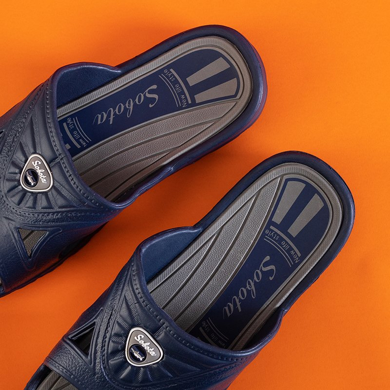 Pánske námornícky sivé gumáky Zesov - Obuv