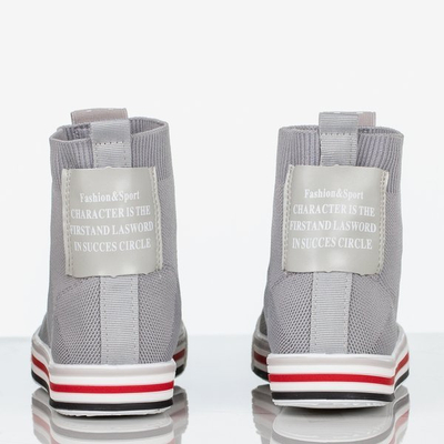 Dámská šedá sportovní obuv - Obuv 1