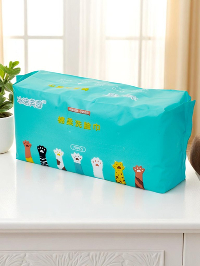 Bavlnené vlhčené obrúsky 70 ks.