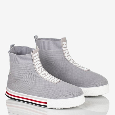 Dámská šedá sportovní obuv - Obuv 1