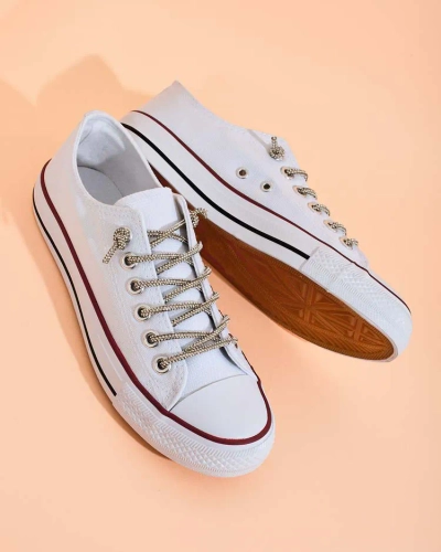 Royalfashion Dámske tenisky s ozdobnými šnúrkami Timi