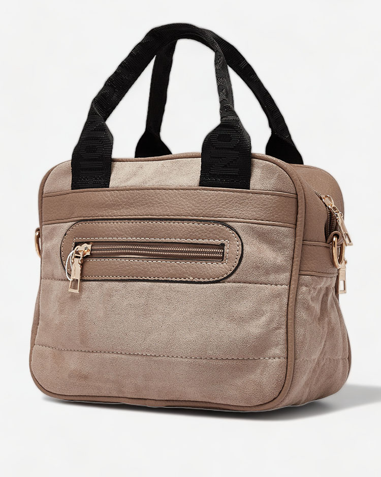 Dámska malá kabelka Royalfashion v hnedej farbe