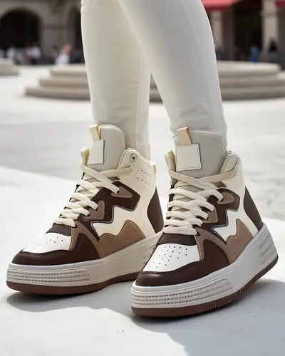 Royalfashion Vysoké dámske športové topánky Quiedy