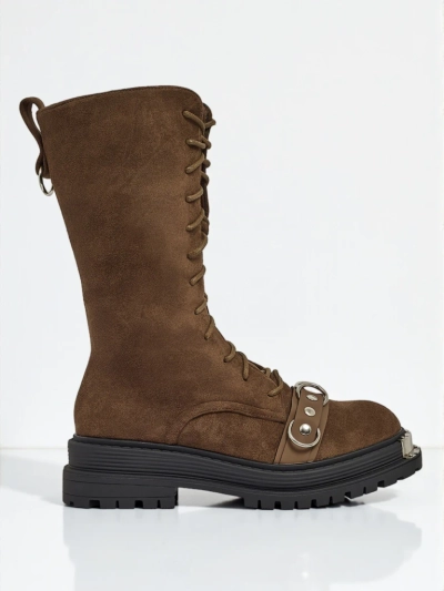 Royalfashion Ženski vezani gležnarji Werces