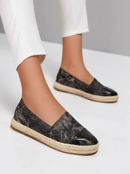 Royalfashion Dámske espadrilky a'la denim Anerta
