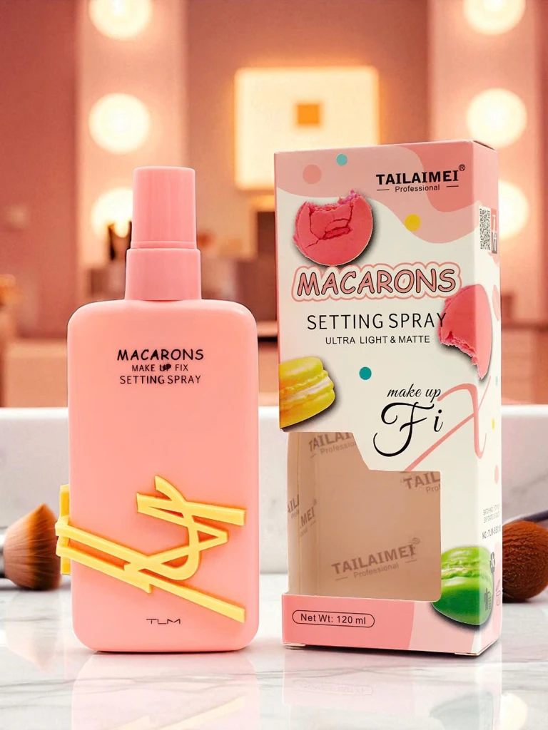 Macarons Makeup Fixing Spray Pink