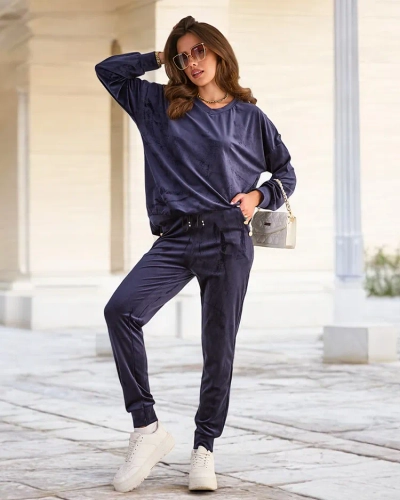 Royalfashion Dámsky set a'la velúr