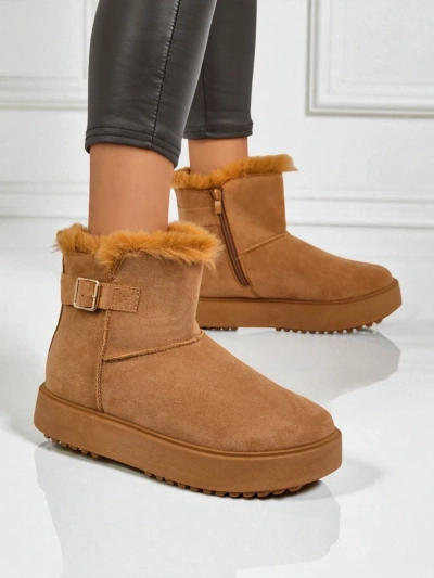 Royalfashion Kratki ženski škornji a'la za sneg Aurelia Classico